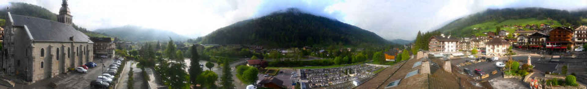 Webcam Le Grand-Bornand - Village - 1000 m